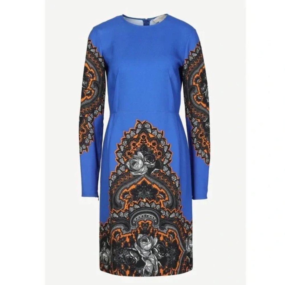 Stella McCartney Barnes Long-Sleeve Floral Print Dress